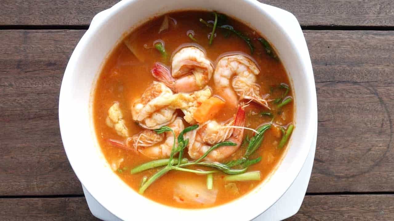 receta fácil cómo hacer caldo de camarón fresco sibeti recetas