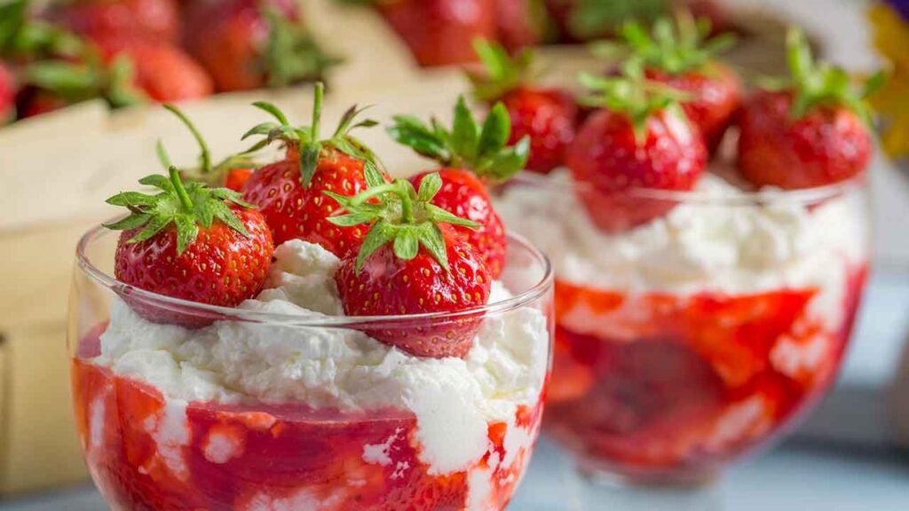 ¿cómo Hacer Fresas Con Crema Y Lechera Sibeti Recetas