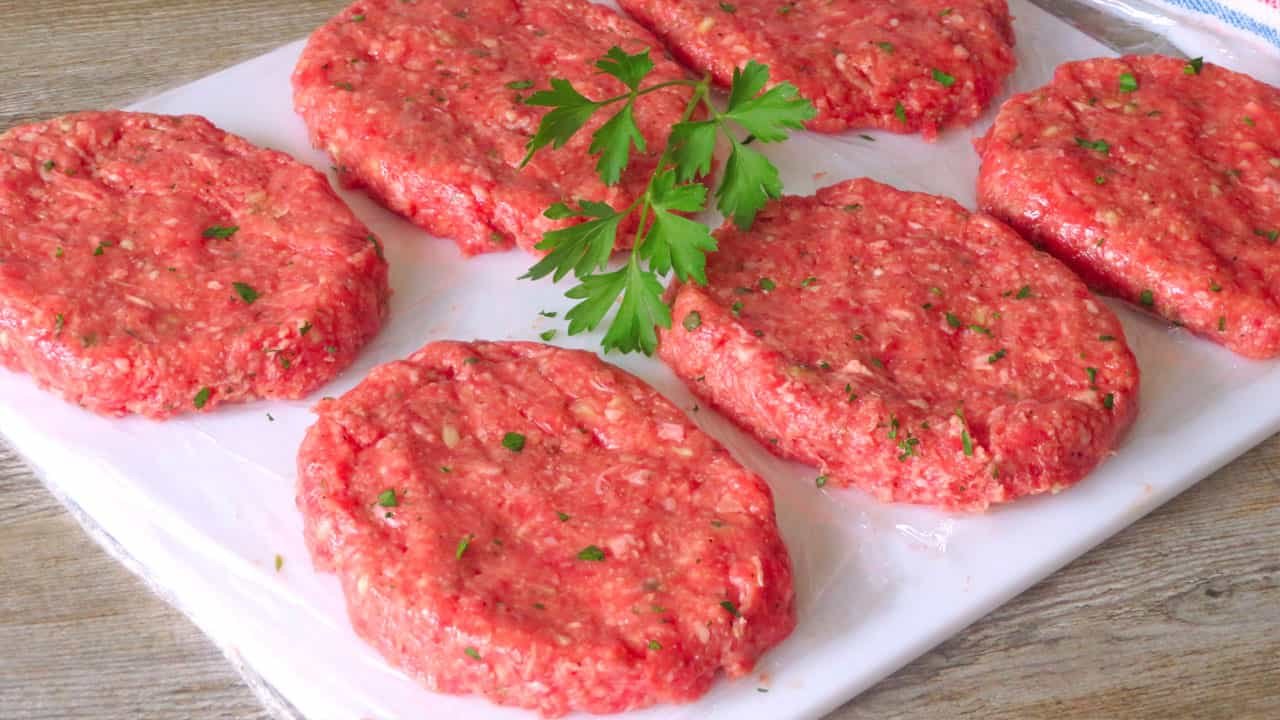 Receta fácil para preparar carne para hamburguesas - Sibeti Recetas