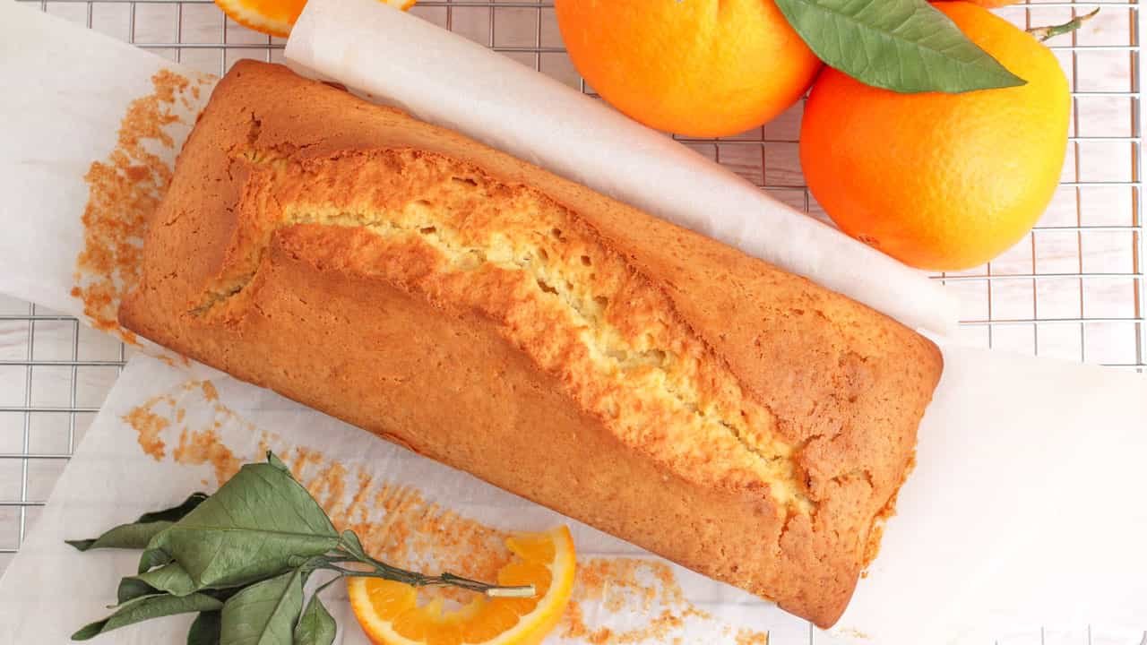 Pan de naranja casero en licuadora | Receta fácil y sencilla