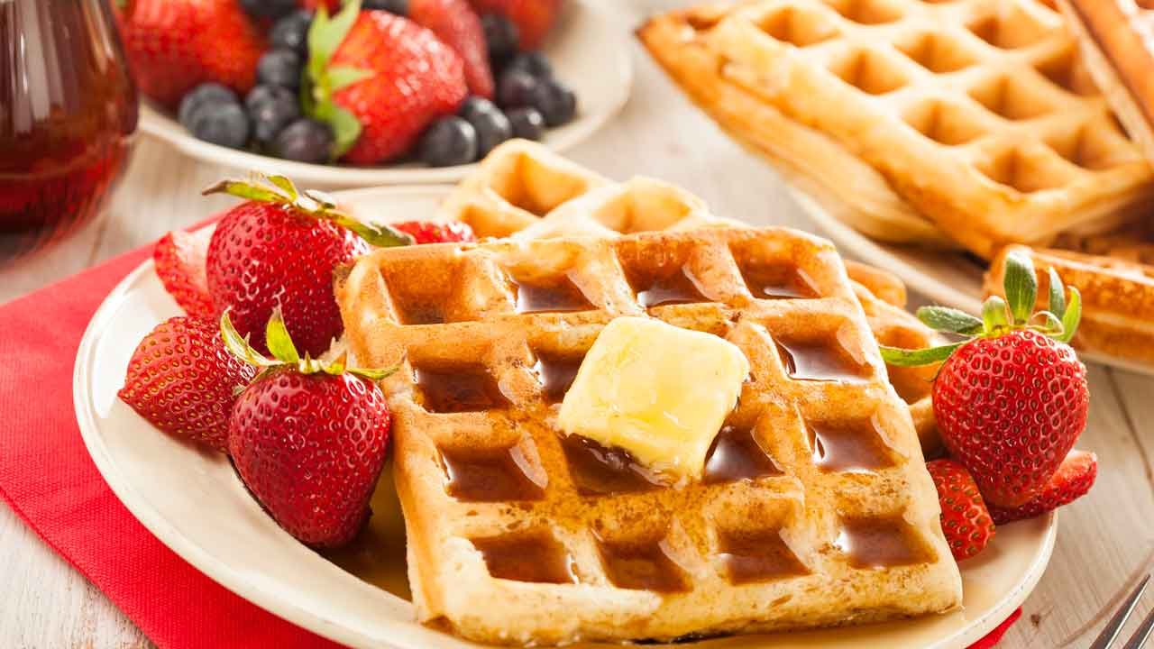 Receta para hacer Waffles caseros - Sibeti Recetas
