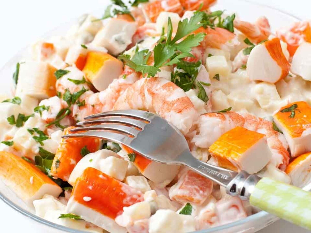 Receta fácil: ¿Cómo hacer ensalada de surimi? - Sibeti Recetas