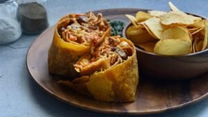 Receta fácil de burritos mexicanos de carne asada paso a paso