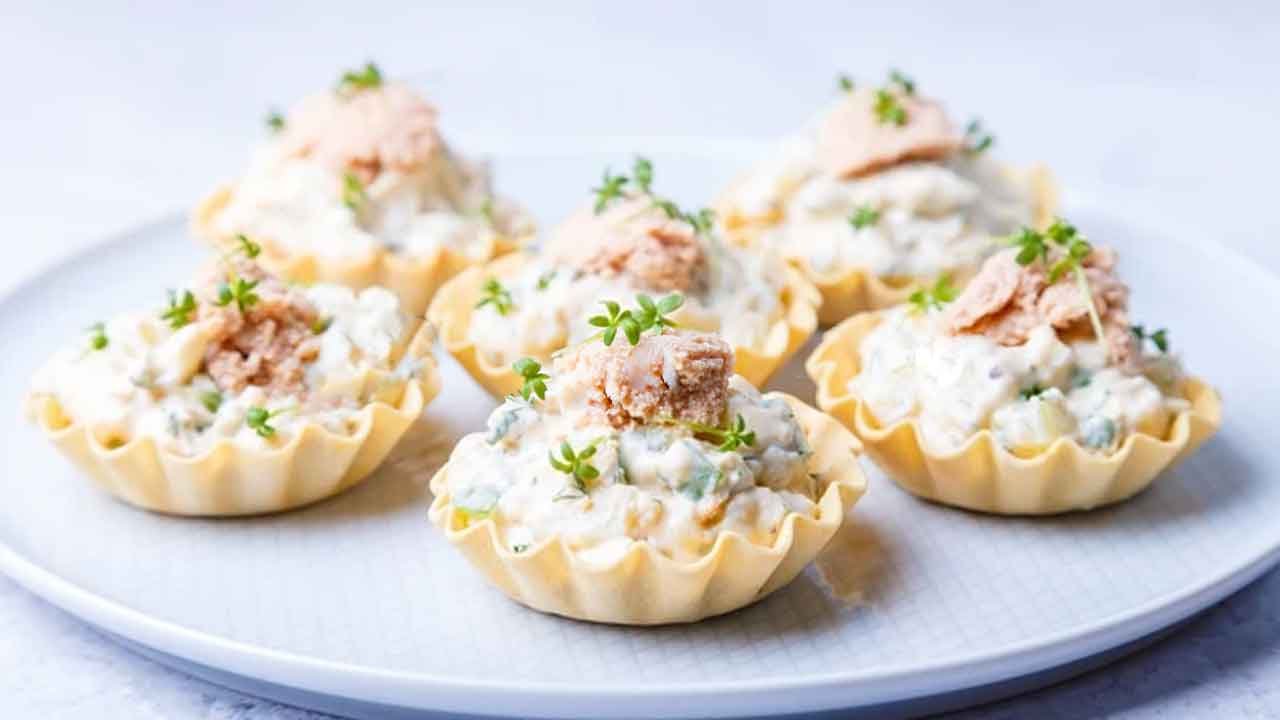 Tartaletas saladas con atún caseras: Cómo hacer la receta