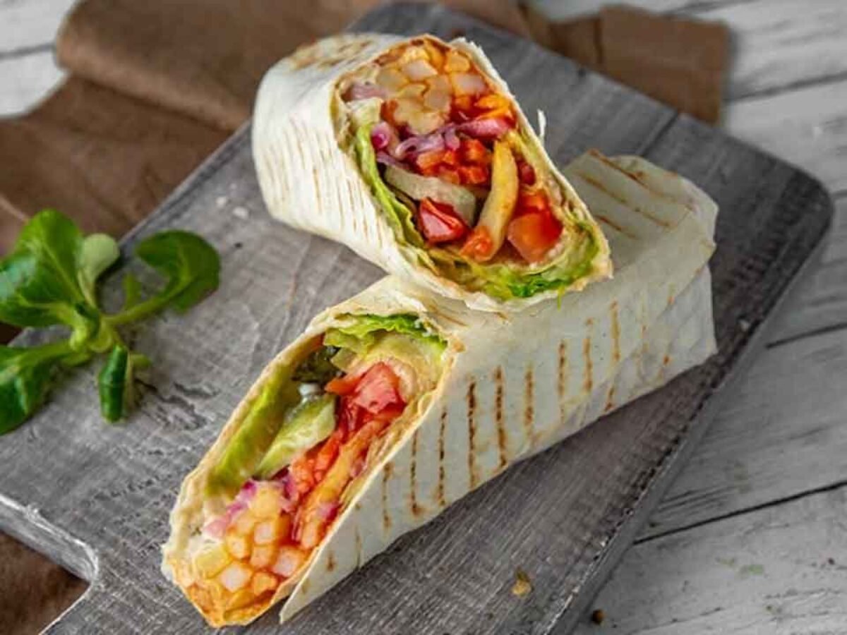 Wrap de pollo con pan árabe: ¿Cómo hacer la receta paso a paso?