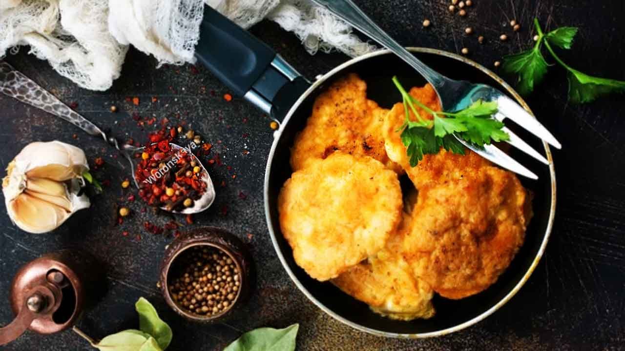 Cómo hacer la receta paso a paso de las tortitas de pollo?