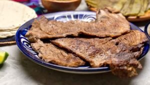 Cocina mexicana Receta tradicional de Carne a la tampiqueña