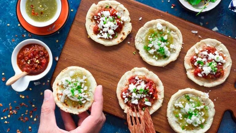 Cocina mexicana Cómo hacer picaditas veracruzanas